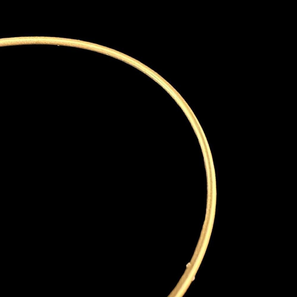 ALEX ANI Charm Bangle Bracelet Openwork Compass Rose Gold Tone Expandable Wire - Picture 5 of 12